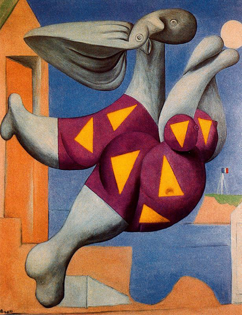 Picasso Bather with beach ball 1932